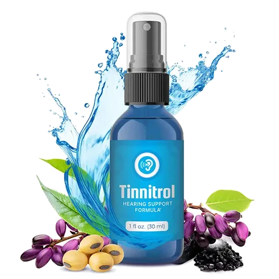 Tinnitrol hearing support formula spray bottle, 1 fl oz